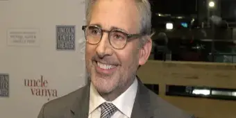 'Video thumbnail for Video: Steve Carell & Company Celebrate Opening Night of UNCLE VANYA'