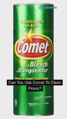 'Video thumbnail for Can You Use Comet to Clean Floor '