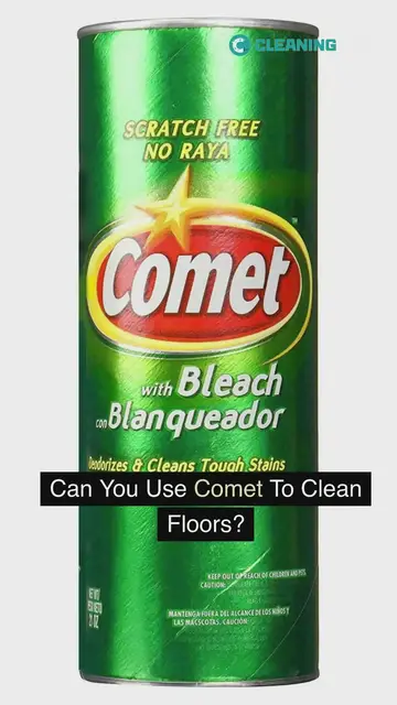 'Video thumbnail for Can You Use Comet to Clean Floor '