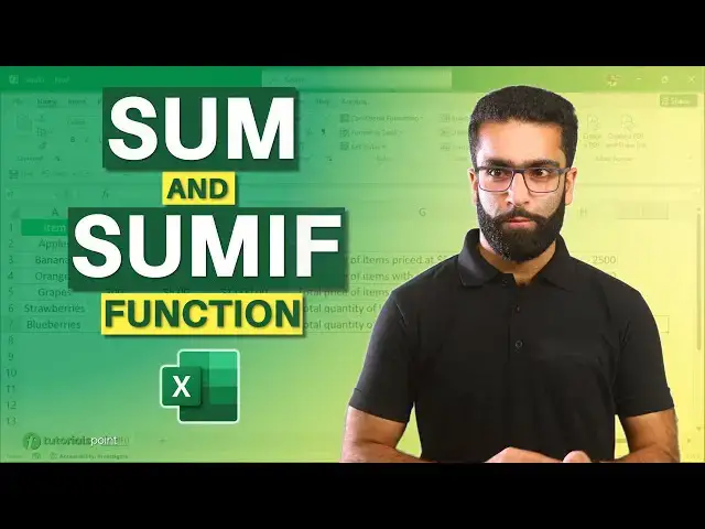 'Video thumbnail for SUM and SUMIF function in excel with practice questions'