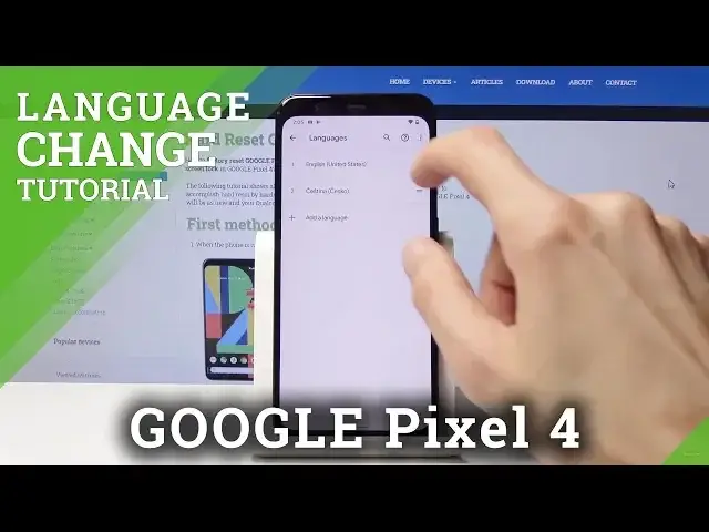 'Video thumbnail for How to Customize Language Settings on Google Pixel 4 - Change Language'