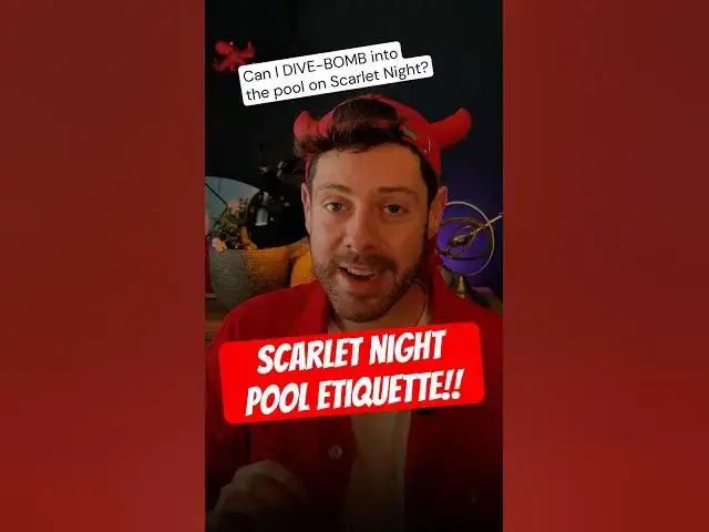 'Video thumbnail for Can you 'Cannonball' into the Scarlet Night Pool?'