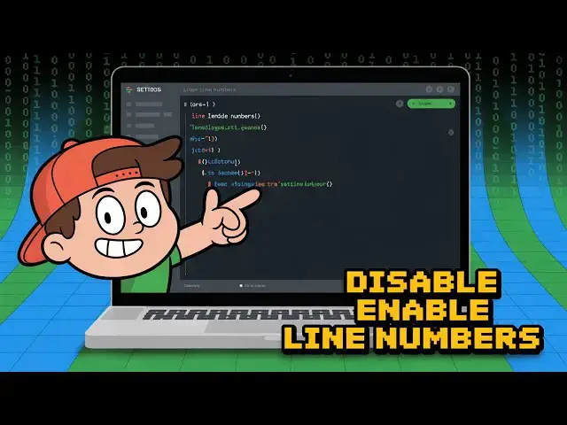 'Video thumbnail for How to Disable & Enable Line Numbers in VSCode IDE'
