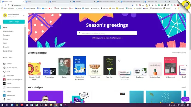 'Video thumbnail for Canva's Icon Library + hidden resources'