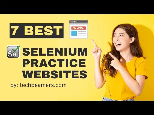 'Video thumbnail for Best Selenium Practice Websites for Test Automation'