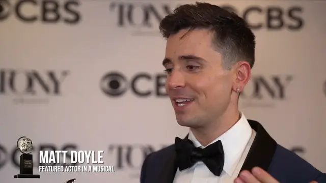 'Video thumbnail for Backstage with the 2022 Tony Awards Winners!'