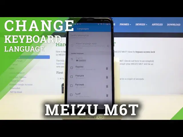 'Video thumbnail for How to Change Keyboard Language in MEIZU M6T – Language Settings'