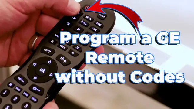 'Video thumbnail for How to program a GE universal remote without codes'