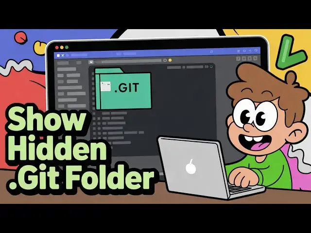 'Video thumbnail for How to Show the Hidden .git Folder in VSCode IDE Simple Trick'
