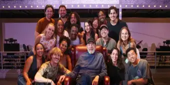 'Video thumbnail for Photos/Video: Neil Diamond Performs 'Sweet Caroline' at A BEAUTIFUL NOISE'