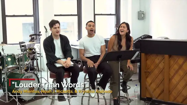 'Video thumbnail for Video: Andy Mientus, Krystina Alabado & Noah J. Ricketts Get Ready for TICK, TICK...BOOM! at Bucks County Playhouse'