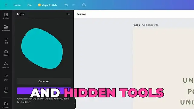 'Video thumbnail for Best FREE Canva Tips, Hidden Tools & Apps to SAVE TIME ⏰'
