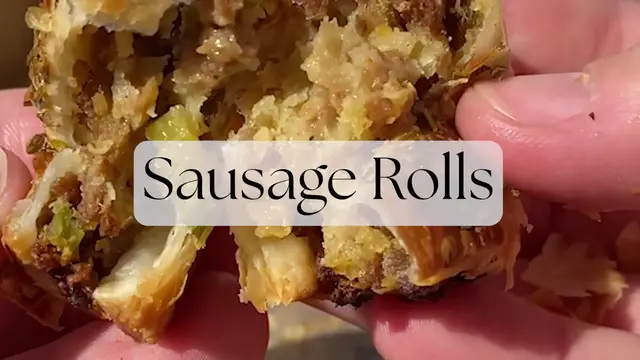 'Video thumbnail for Sausage Rolls Recipe'