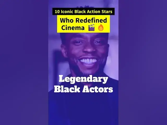 'Video thumbnail for 10 Black Hollywood Action Stars Who Redefined Cinema 🎬🔥'
