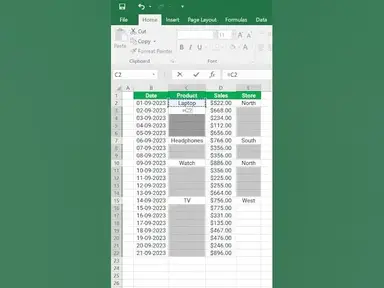 'Video thumbnail for Fill Empty Cells in Excel smartly😎 | Excel tricks #shorts #excel'
