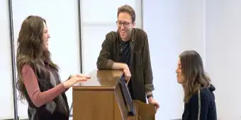 'Video thumbnail for How Joy Huerta & Benjamin Velez Found the Sound of REAL WOMEN HAVE CURVES'