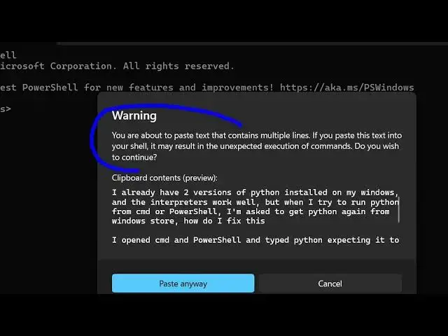 'Video thumbnail for How to Copy & Paste Content in Windows Powershell Terminal'