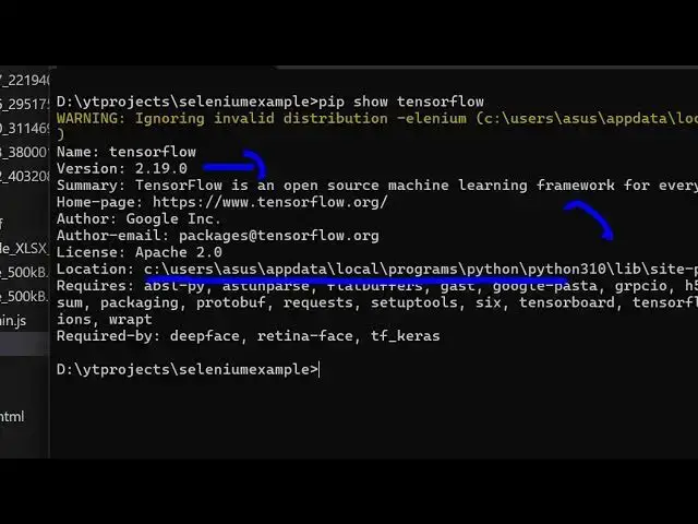 'Video thumbnail for How to Check Tensorflow version & location in Terminal'