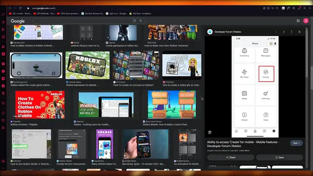 'Video thumbnail for How To Make A Roblox Game On Mobile'