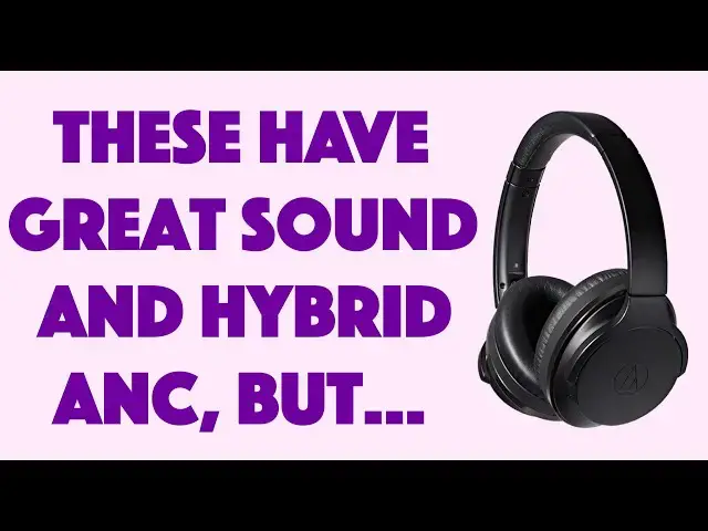 'Video thumbnail for Audio-Technica ATH-ANC900BT ANC Headphones -- REVIEW'