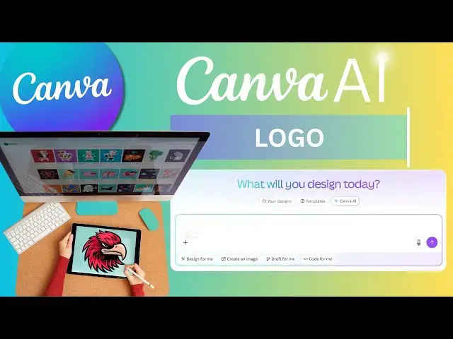 'Video thumbnail for New Canva AI Create Professional Logo with Built In AI'