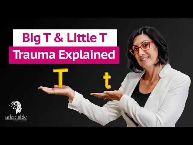 'Video thumbnail for Non Specific Trauma: Big T's Little T's'