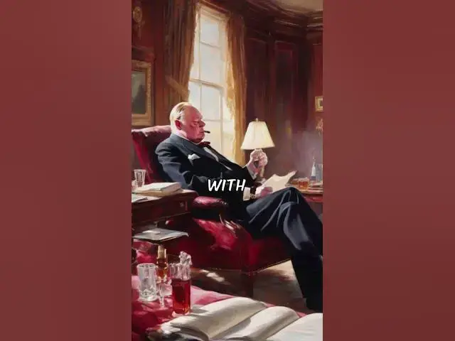 'Video thumbnail for Winston Churchill's Daily Ritual #HistoricalFigures #UnconventionalHabits'