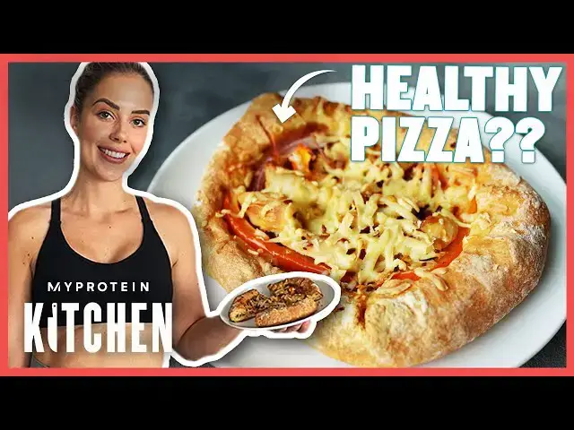 'Video thumbnail for Healthy BBQ Chicken Pizza Recipe - Under 500kcals! | Myprotein'