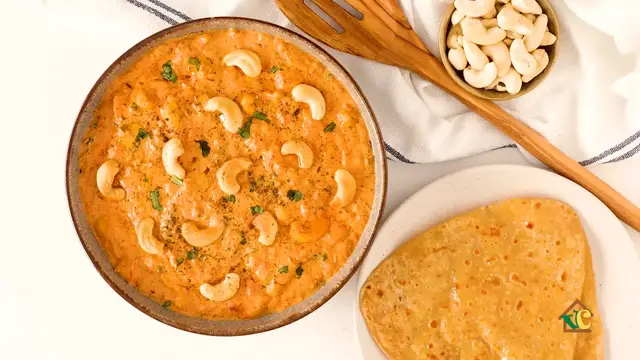'Video thumbnail for Kaju Masala Curry'