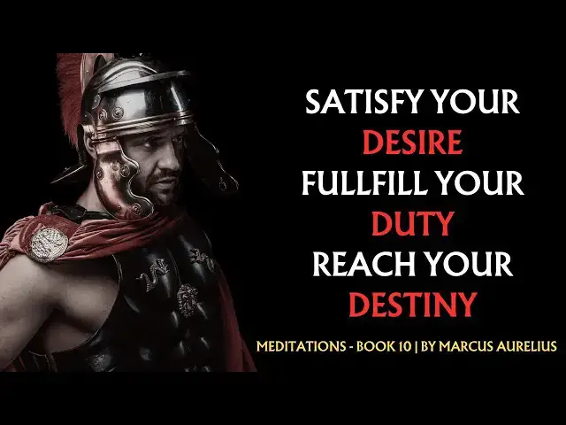 'Video thumbnail for Stoic Methods to Satisfy Your Desire, Fulfill Your Duty & Reach Your Destiny | Stoic Philosophy'