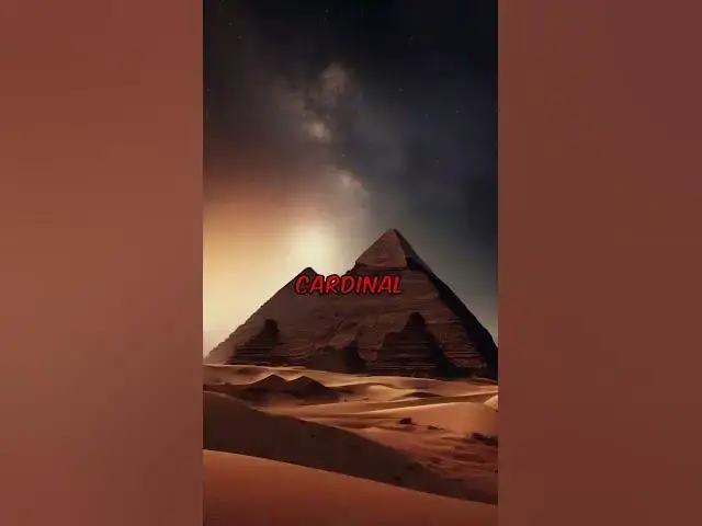 'Video thumbnail for The Great Pyramid's Marvelous Alignment #AncientEngineering #Mysteries'