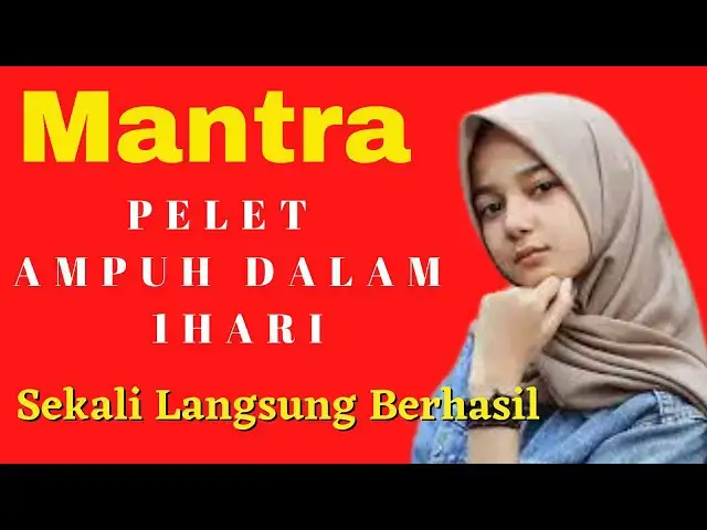 'Video thumbnail for Pelet cinta ampuh dalam 1 hari || pelet jarak jauh lewat foto paling ampuh'