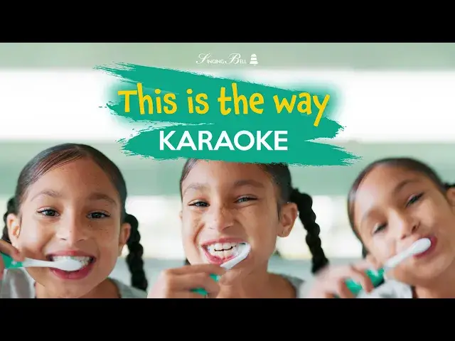 'Video thumbnail for This is the way (Karaoke with Lyrics for Kids)'