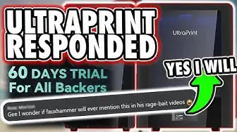 'Video thumbnail for More MISLEADING INFO from the UltraPrint Juice Lab team'