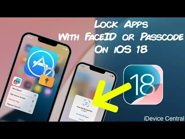 'Video thumbnail for How To Lock Any Application With FaceID or Passcode on iOS 18! New iOS 18 Feature'