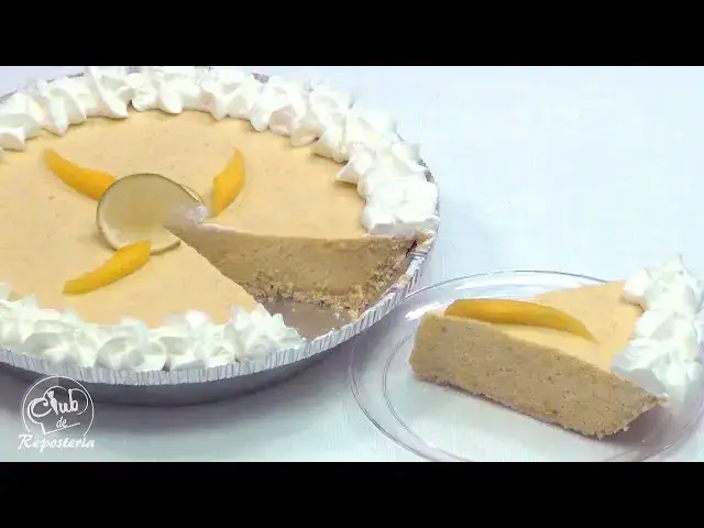 'Video thumbnail for Delicious Key Lime Mango Pie - Easy To Make Recipe'