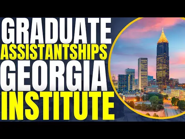 'Video thumbnail for Graduate Assistantships at Georgia Institute of Technology | Study in the United States'