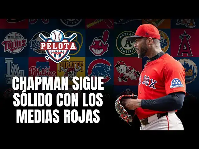 'Video thumbnail for Aroldis Chapman sigue poniendo números en MLB'