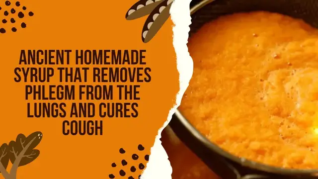'Video thumbnail for Ancient Homemade Syrup That Removes Phlegm From The Lungs and Cures Cough'