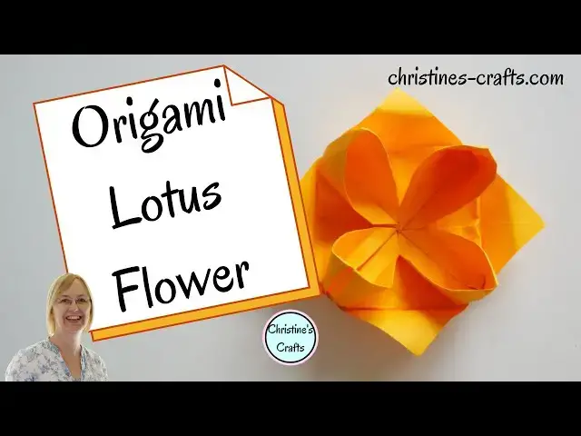 'Video thumbnail for HOW TO MAKE AN ORIGAMI LOTUS FLOWER - Easy Tutorial for Beginners'