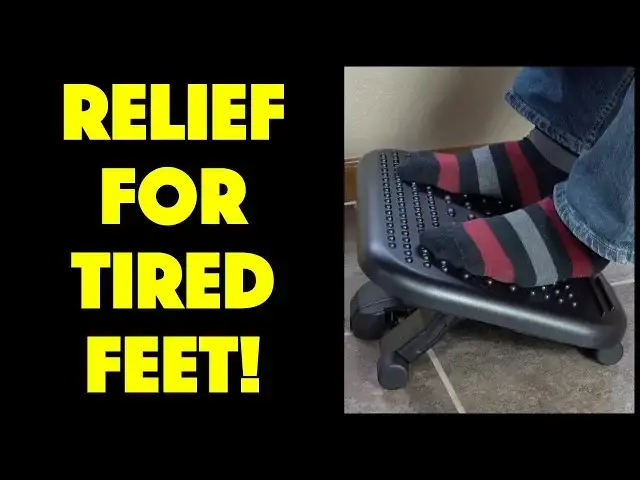 'Video thumbnail for The Relaxing Kensington SoleMassage Exercising Foot Rest - Reviewed'