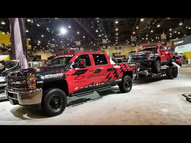 'Video thumbnail for SEMA 2018 LIVE Chevrolet Booth Tour - part one'