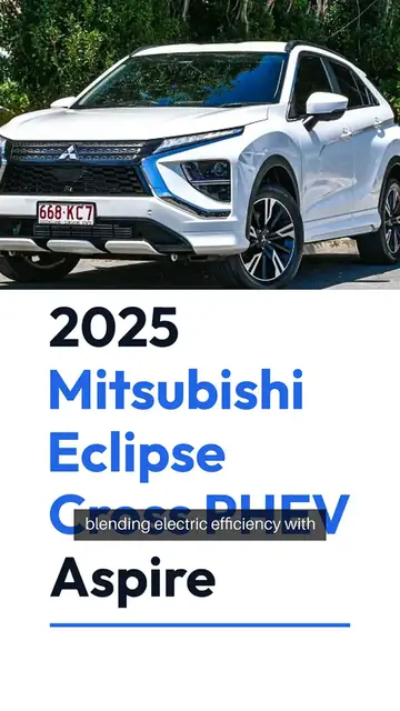 'Video thumbnail for 2025 Mitsubishi Eclipse Cross PHEV Aspire review'