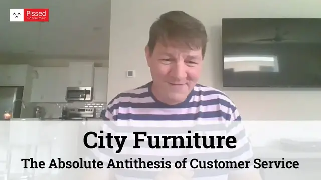 'Video thumbnail for City Furniture Reviews "I will never be doing business with City Furniture EVER AGAIN!"'