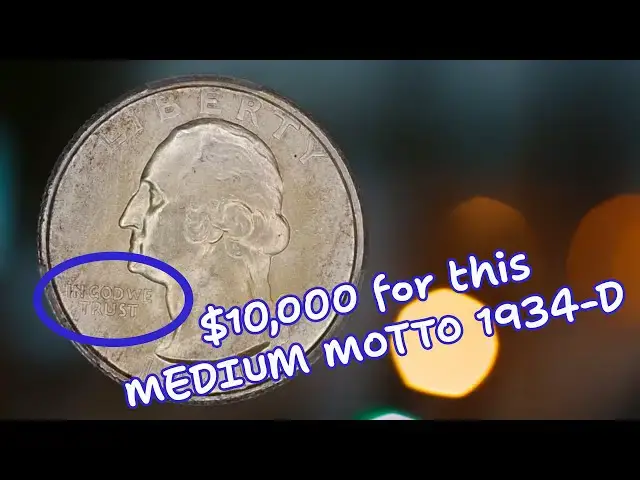 'Video thumbnail for This 1934 D Quarter sold for almost $10,000!'