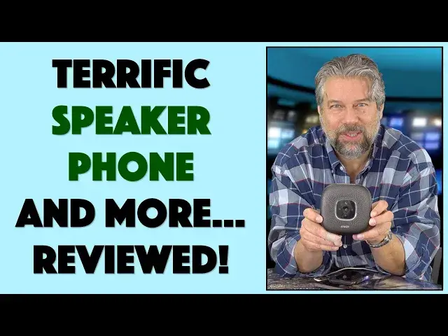 'Video thumbnail for Anker PowerConf Bluetooth Speakerphone - Demo & Review'
