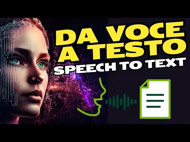 'Video thumbnail for TRASFORMA LA TUA VOCE IN TESTO CON LE AI - CHATGPT E PYTHON - LE MAGIE DELLE AI #chatgpt #python'