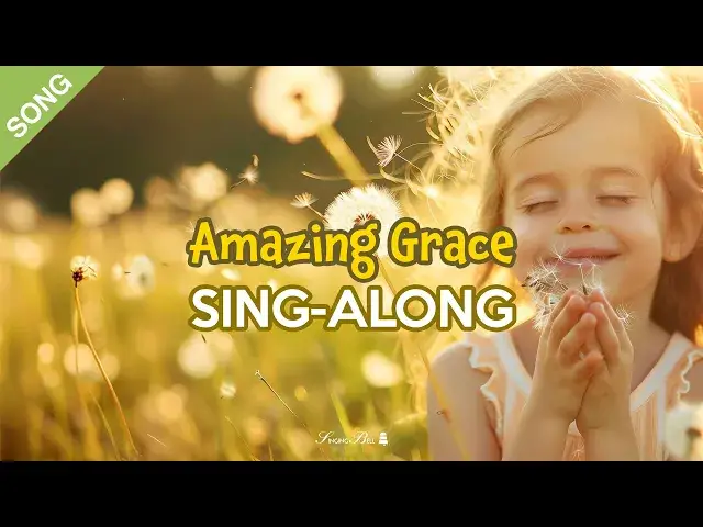 'Video thumbnail for Amazing Grace - Sing-Along with Lyrics for kids'