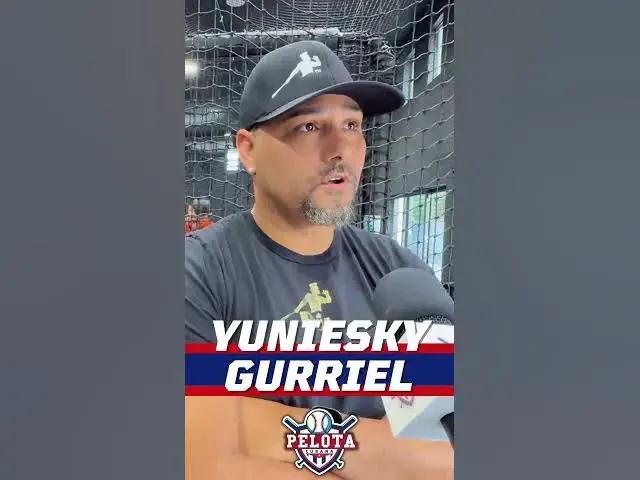 'Video thumbnail for ¿Cómo Yuniesky Gurriel descubrió su pasión por entrenar bateo?'