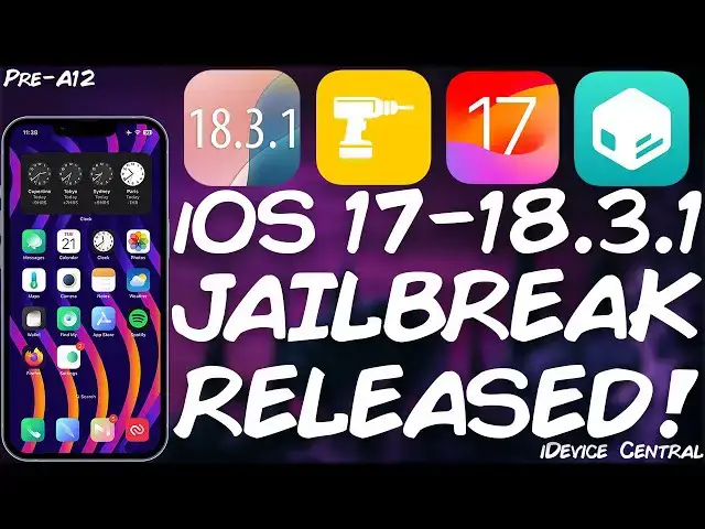 'Video thumbnail for iOS 17.0 - iOS 18.3.1 JAILBREAK RELEASED With Tweaks, Themes, Sileo / Zebra (PaleRa1n Update A11)'